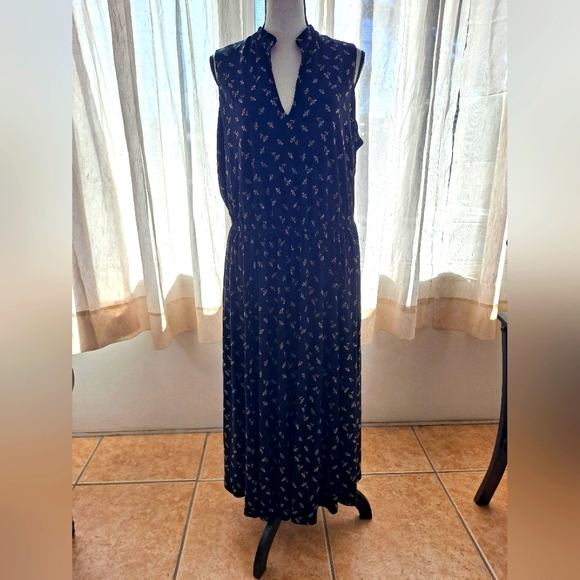 Anne Klein Elegant Black Sleeveless Dress. Size X-Large - Picture 1 of 5